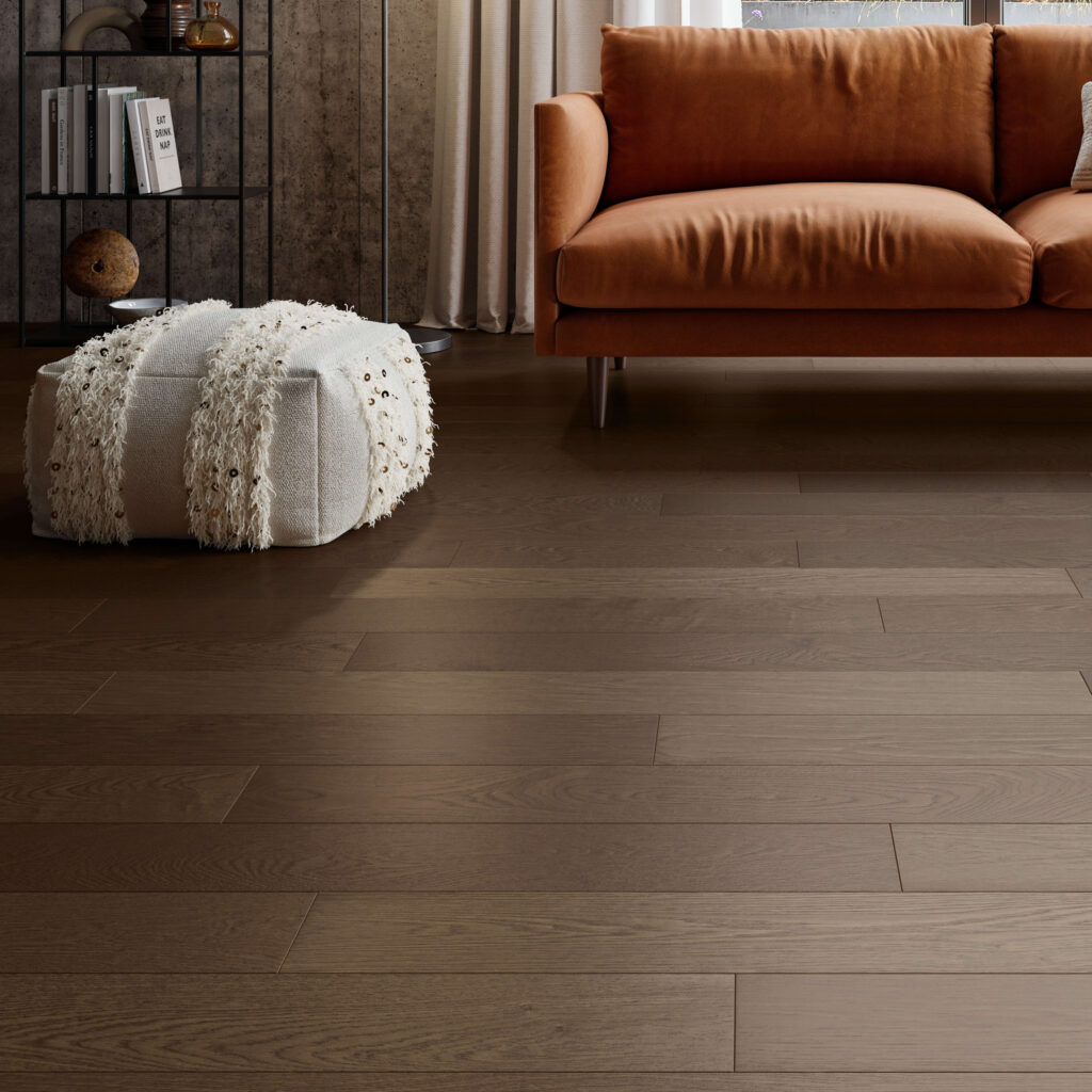 Dusky Dark Oak Solid Wood Flooring