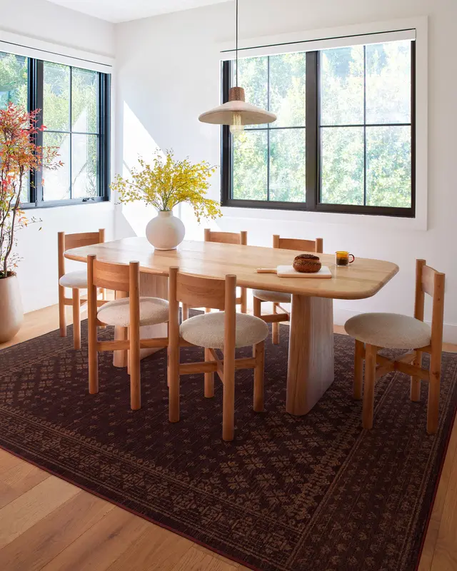 Fernanda Burgundy Rug