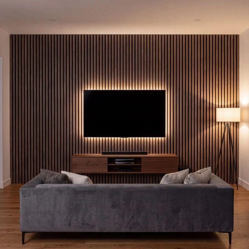 French Oak Acoustic Wall Panels