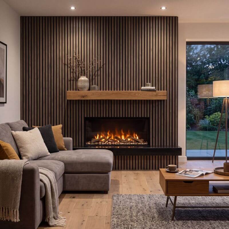 French Oak Acoustic Wall Panels