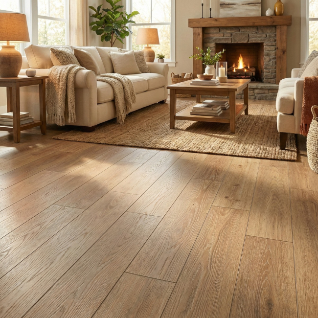 French oak LVT Flooring