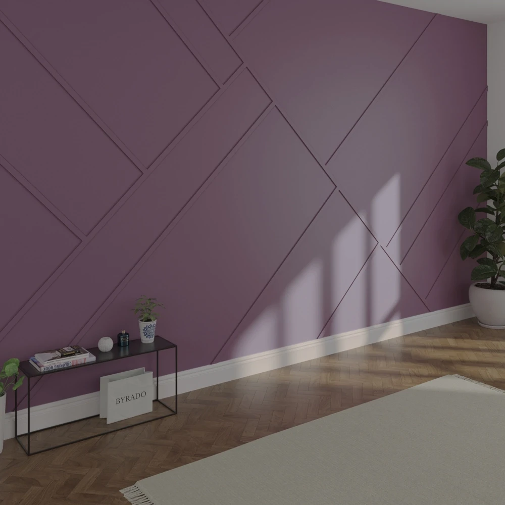 Geometric MDF Wall Panels