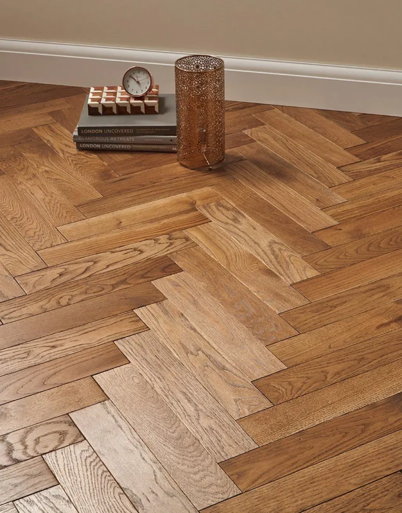 Georgian Oak Herringbone Flooring