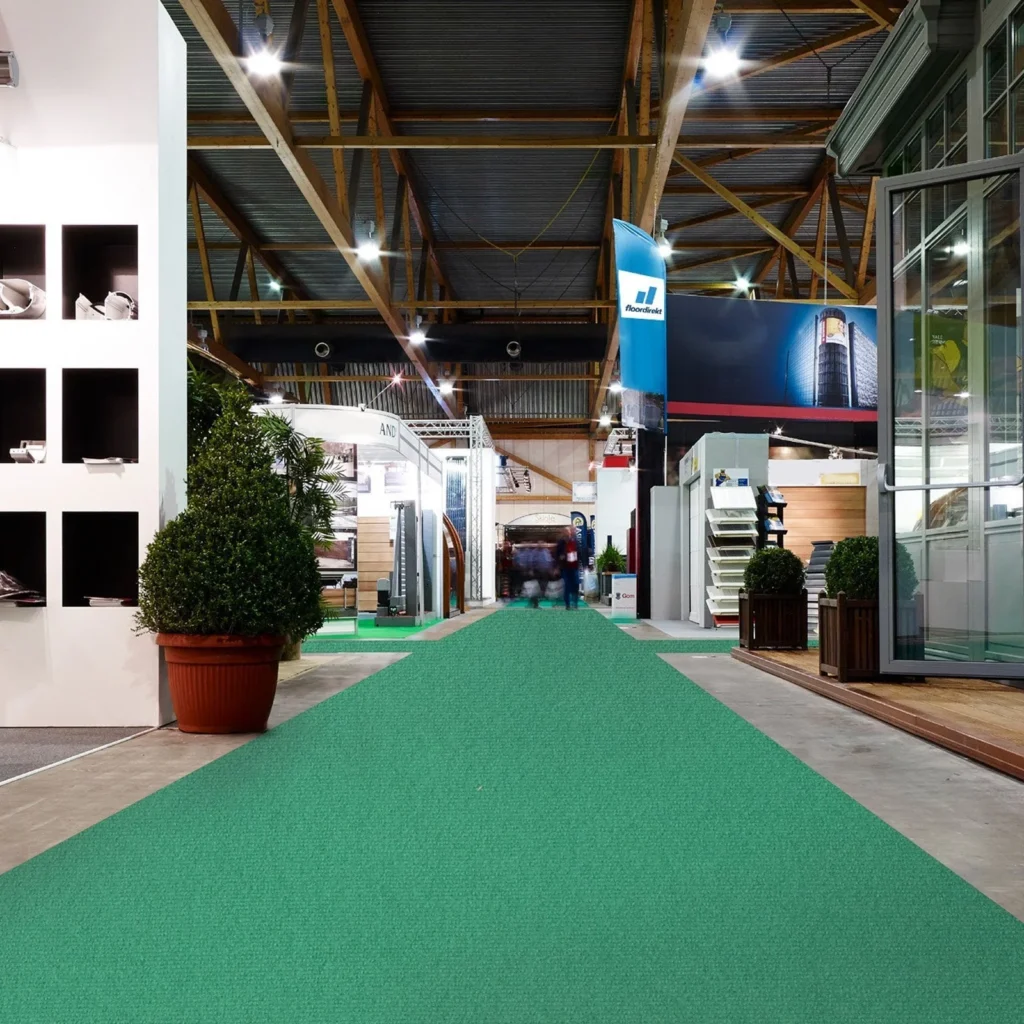 Grass Green Exhibition Carpet