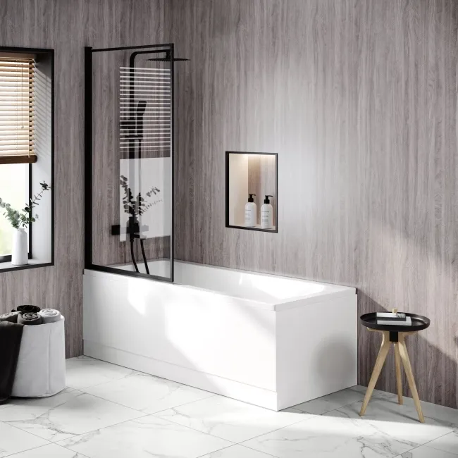 Grey Chevron WPC Wall Panels