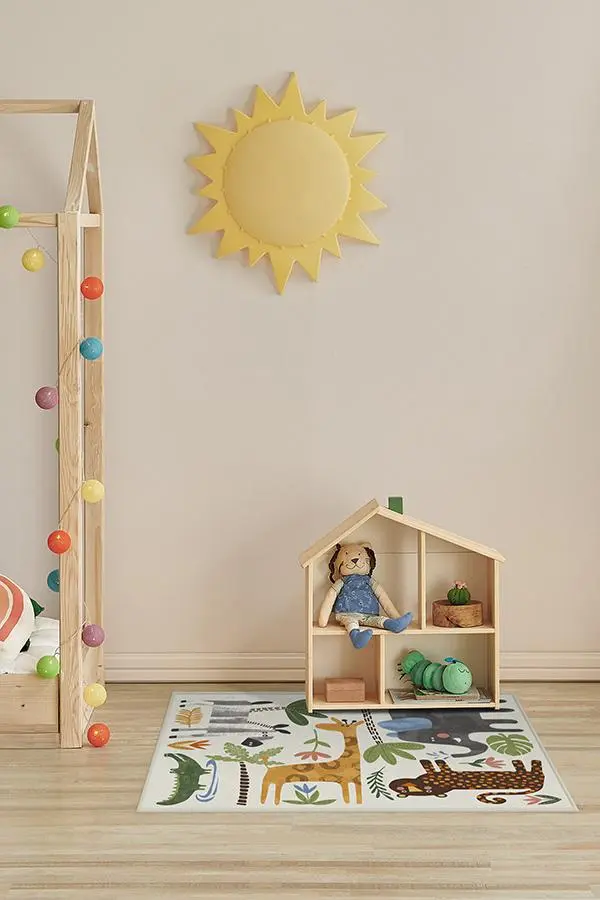 Jungle Safari Kids Room Carpet