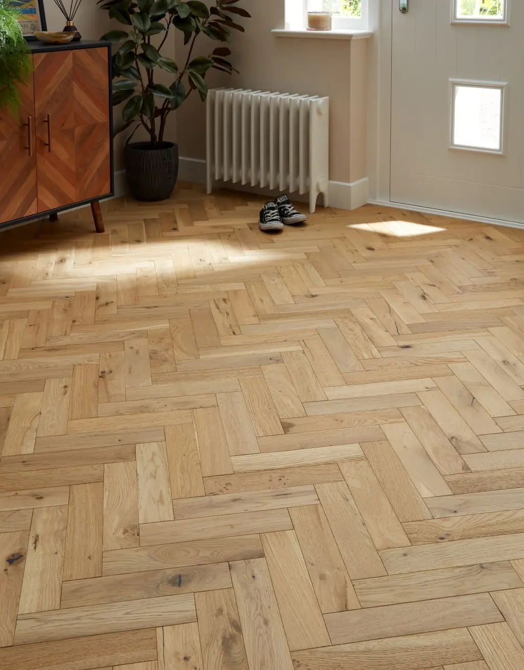 Light Cotton Oak Wooden Flooring
