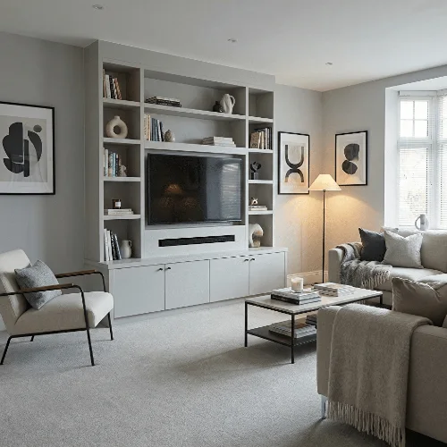 Light Grey Bedroom Carpet