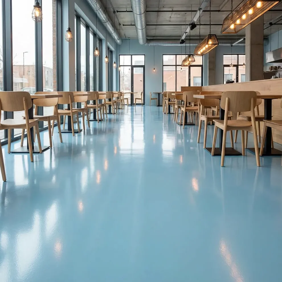 METALLIC EPOXY FLOORING