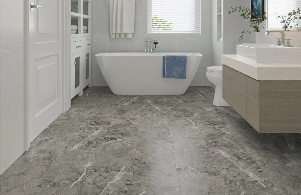 Midnight Storm Vinyl Tile Flooring