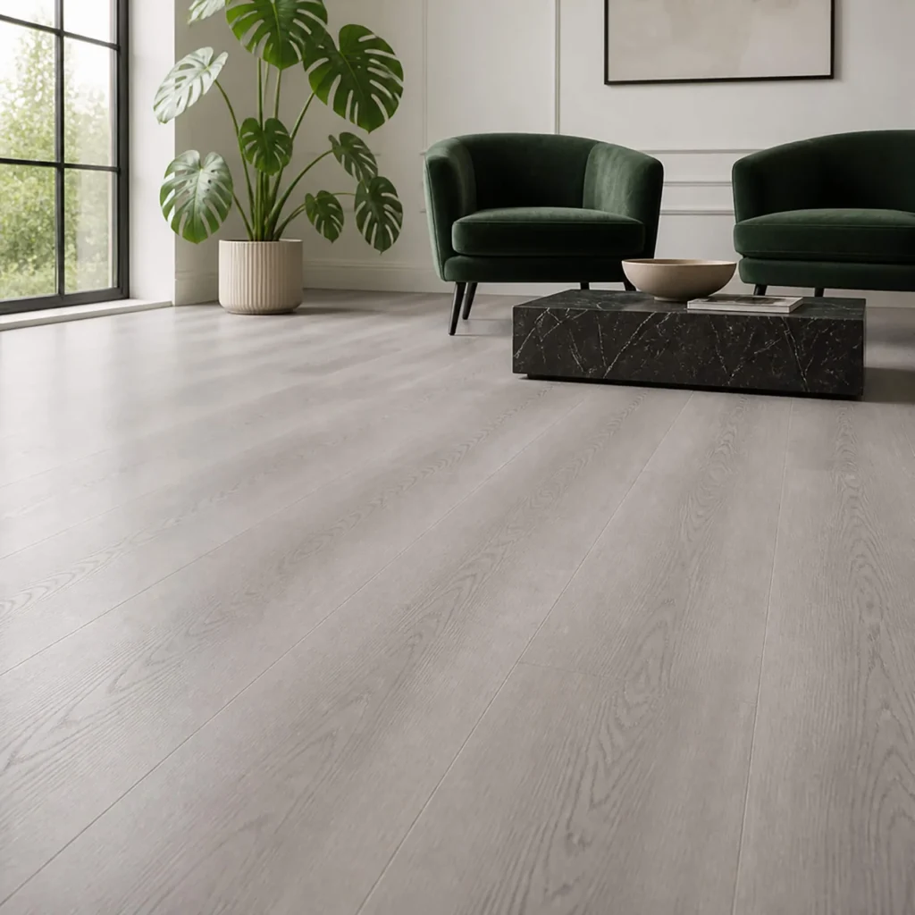 Misty Grey Laminate Flooring