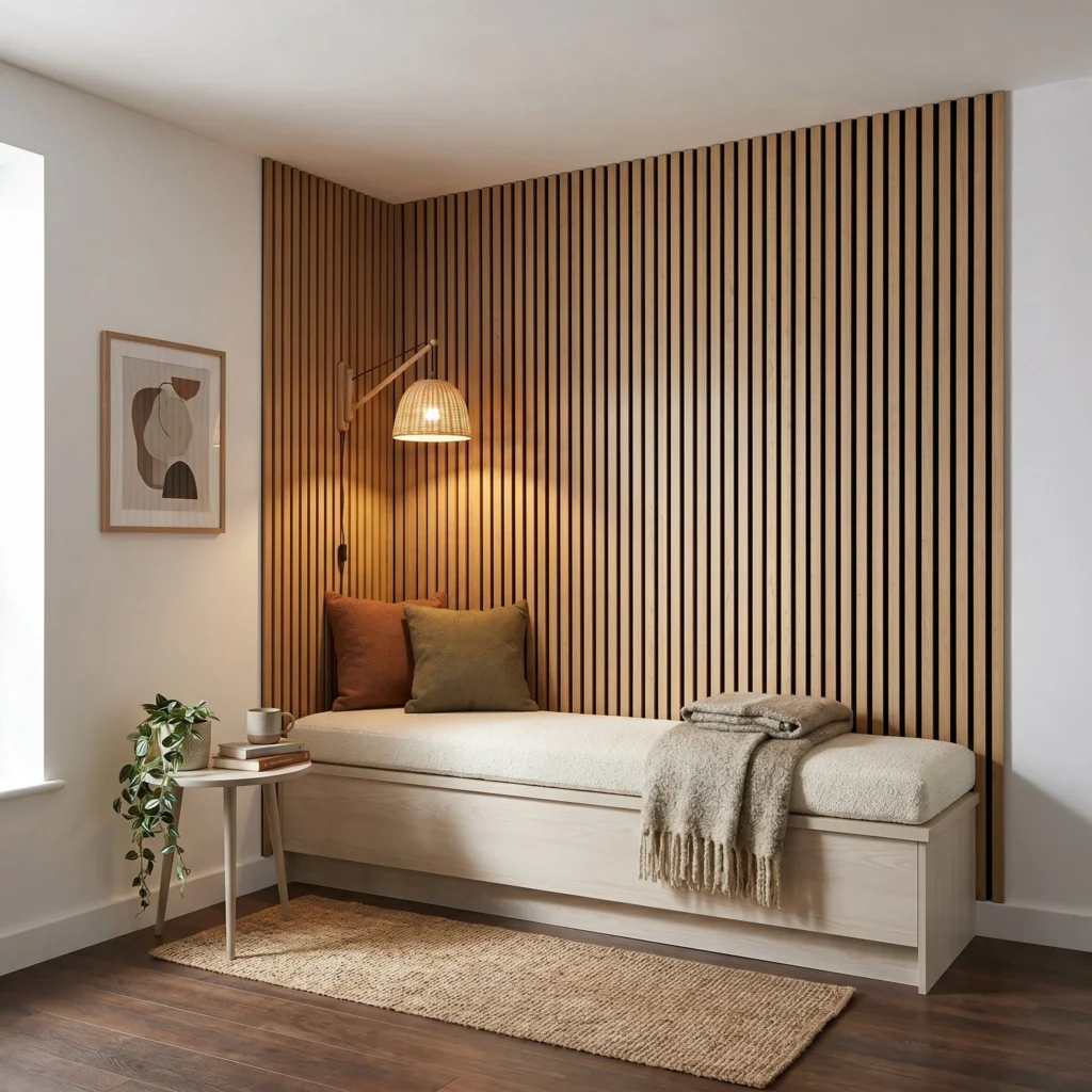 Natural Oak Wood Wall Panels