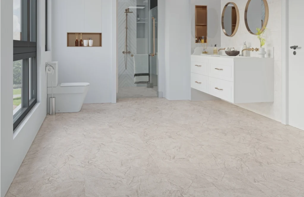 Natural Stone Grey Vinyl Tile Flooring