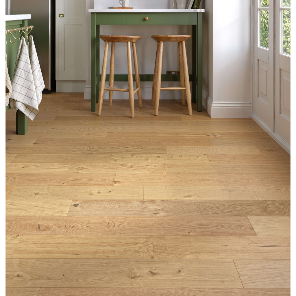 Nature Light Oak Solid Wood Flooring