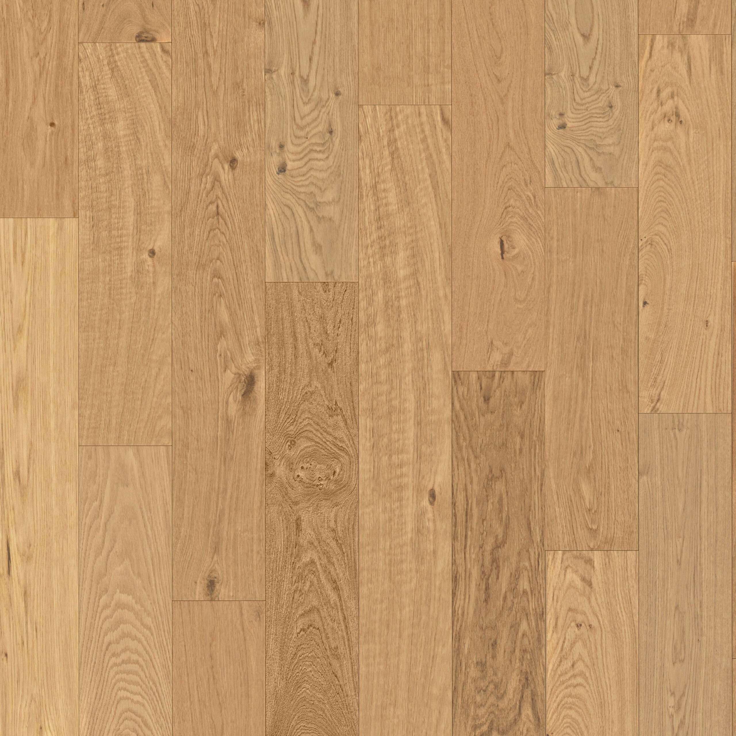 Nature Light Oak Solid Wood Flooring