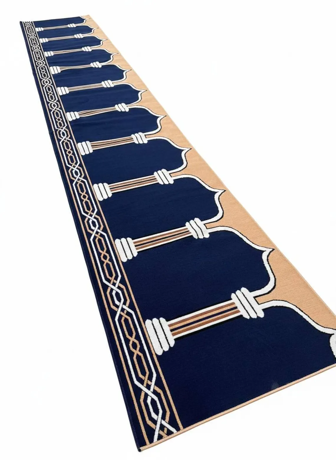 Navy Blue Mosque Carpet
