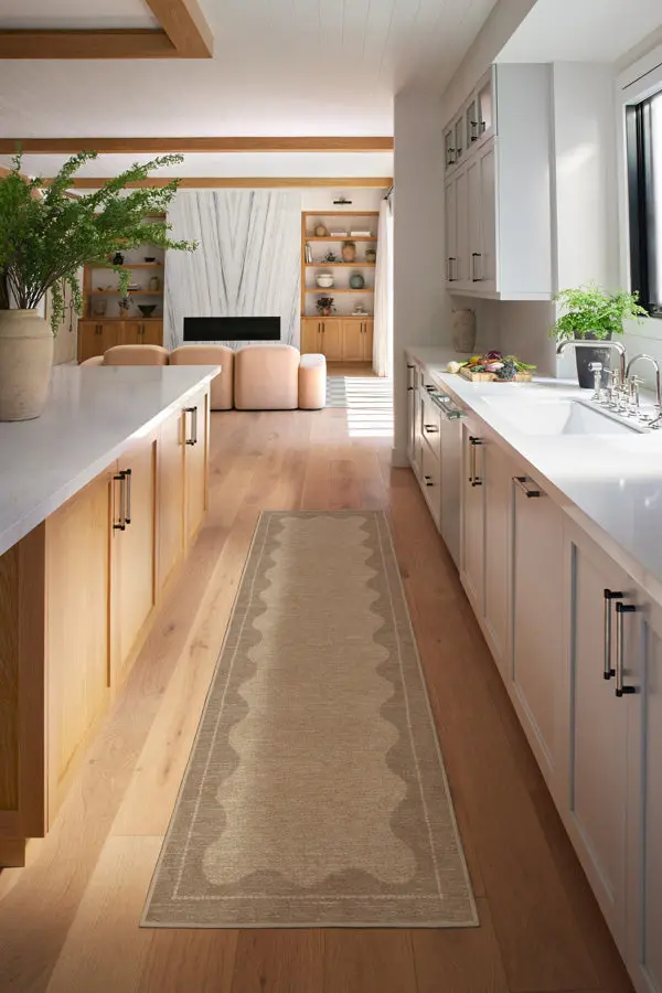 Orla Tan Kitchen Rugs