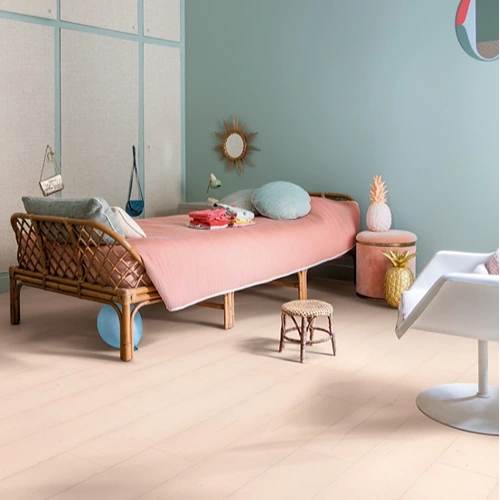 Painted oak rose Bedroom Flooring