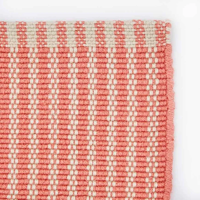 Polperro Stripe Coral Rug