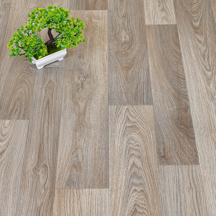 Presto Grey Wood Vinyl Flooring