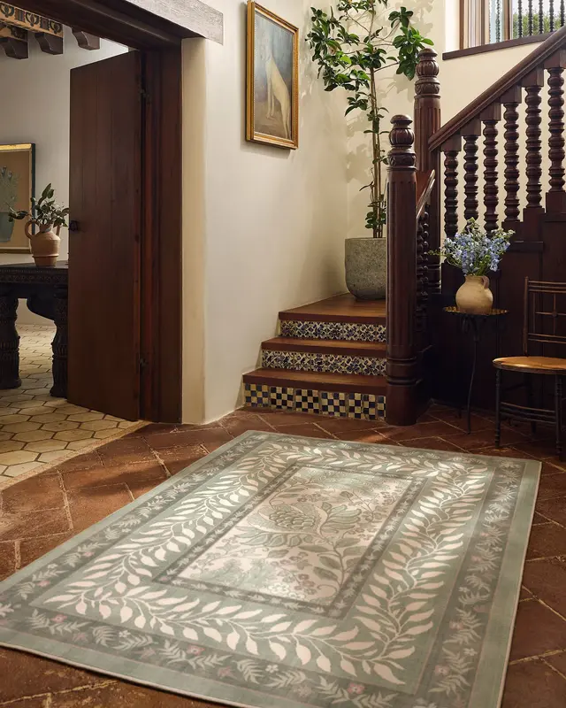 Provence Sage Rug Runners Rug