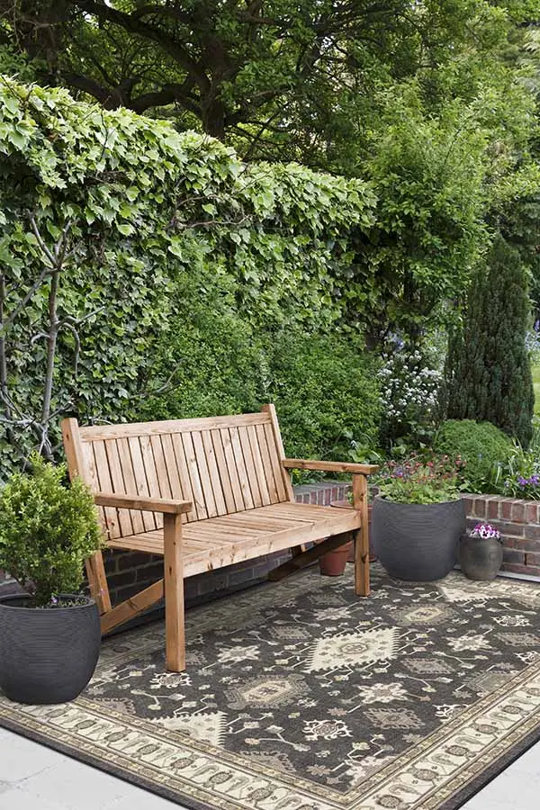 Ranier Dark Wood Outdoor Carpet