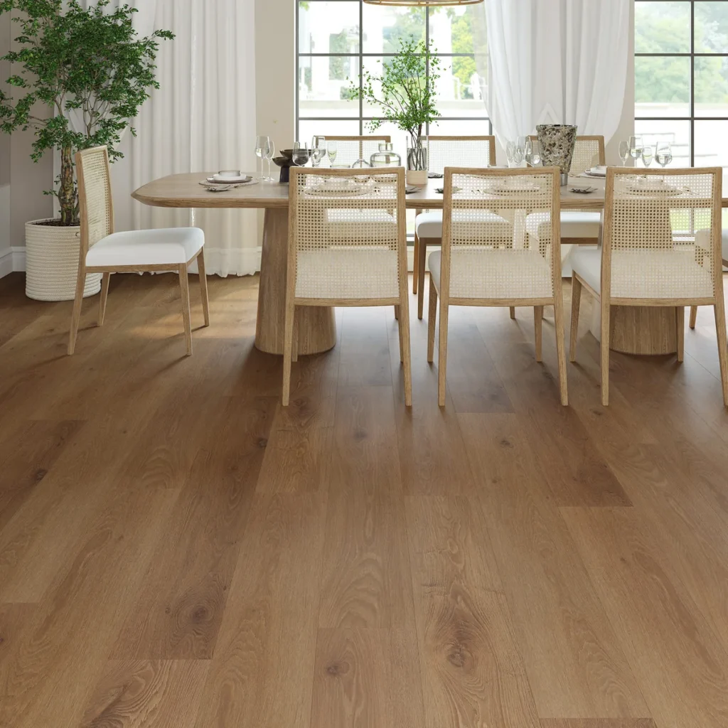 Rich Toffee Oak Vinyl Flooring