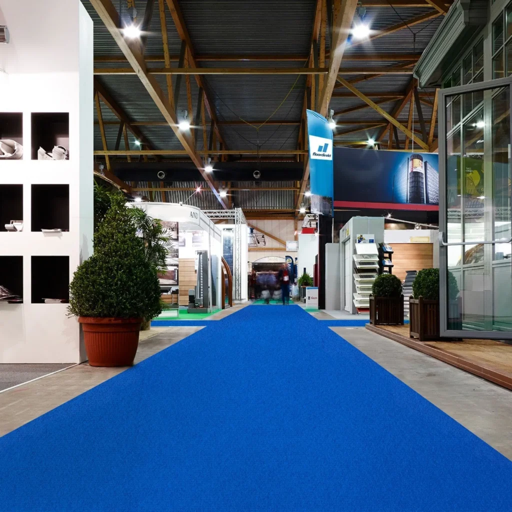Royal Blue Exhibition Carpet