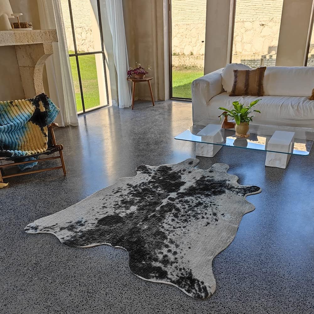 Rugoo Faux Animal Skin Rug
