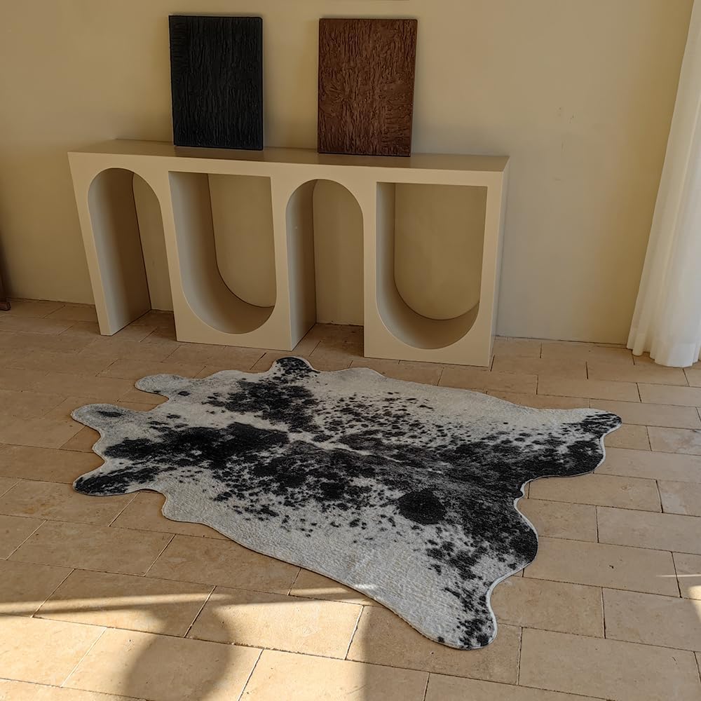 Rugoo Faux Animal Skin Rug