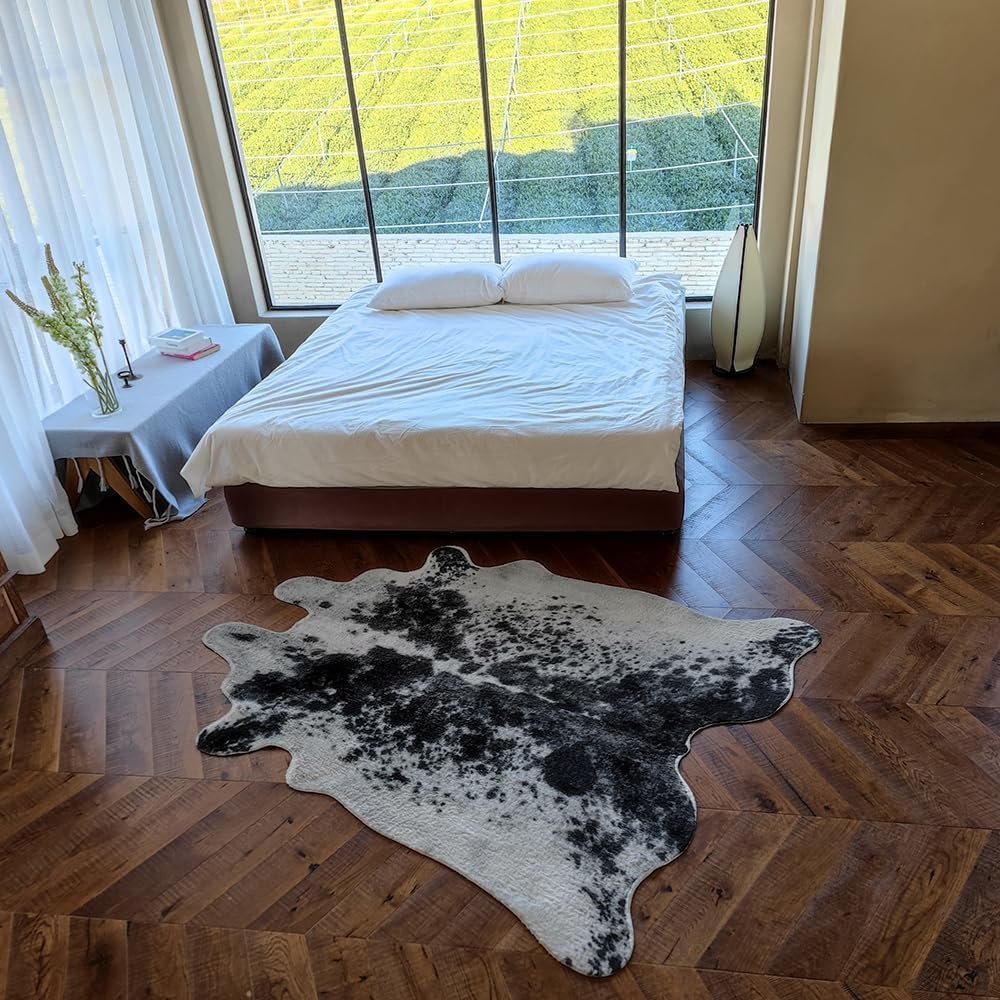 Rugoo Faux Animal Skin Rug