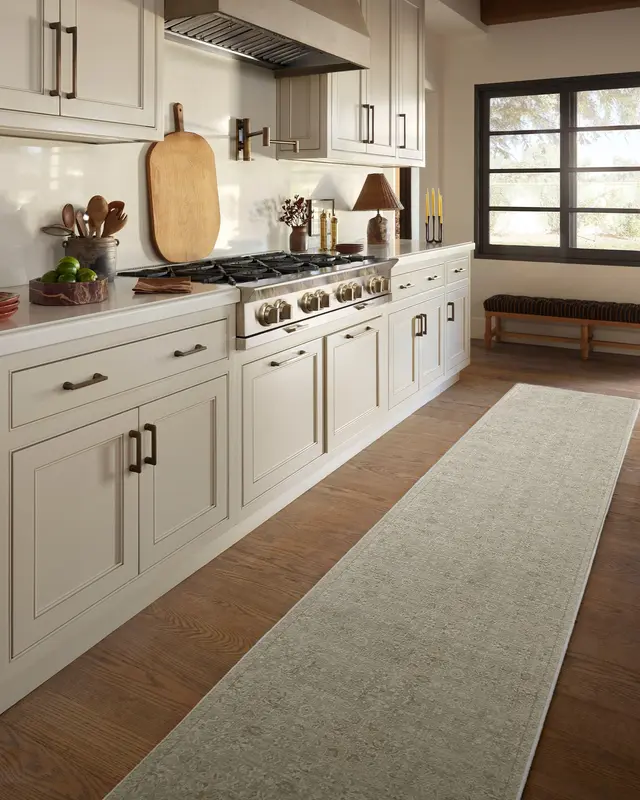 Sierra Ivory Kitchen Rugs
