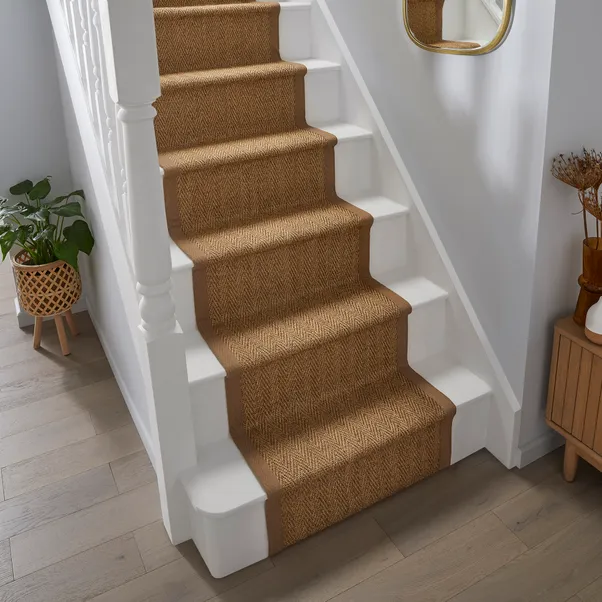 Sisal Border Stair Carpet