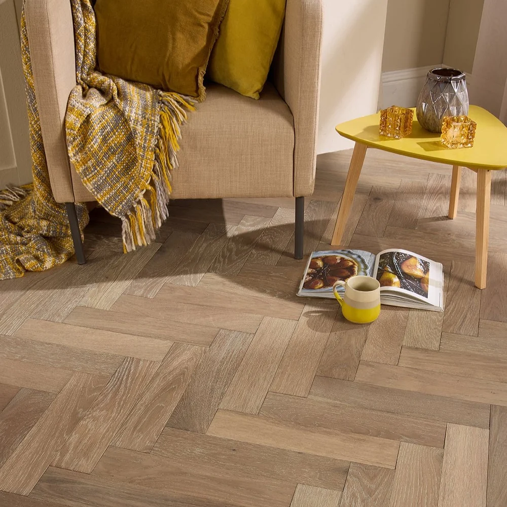 Smoked Grey Engineered Wood Flooring