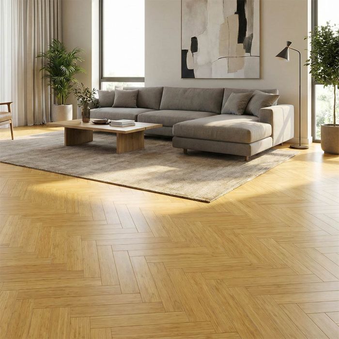 Solid Natural Bamboo Flooring