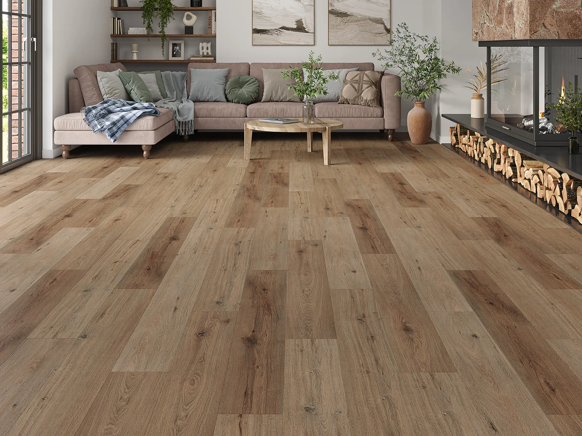 Tiber Plank LVT Flooring