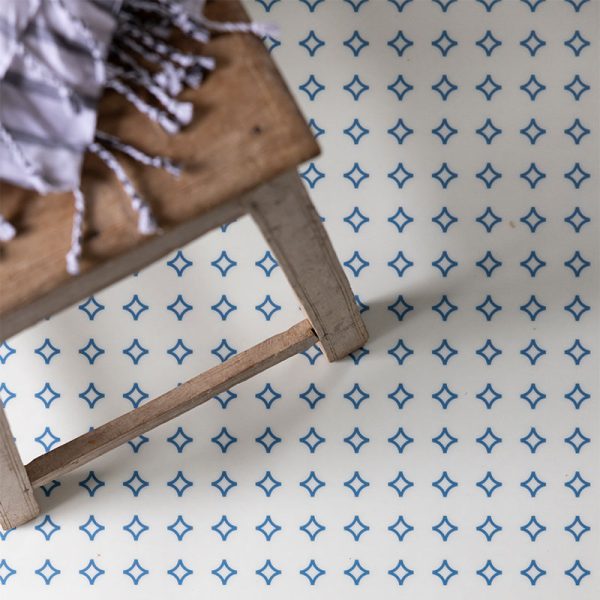 Totem Blue Sheet Vinyl Flooring