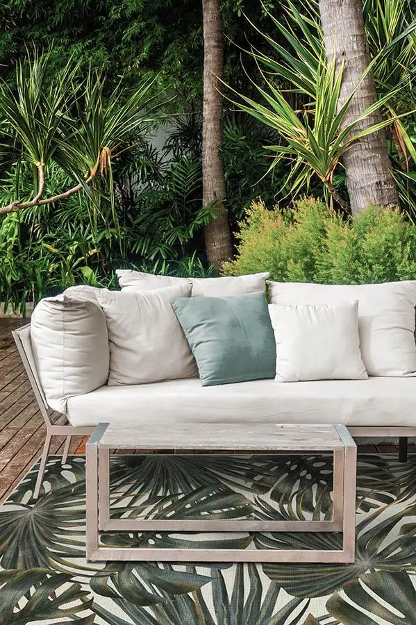 Tropical Green Outdoor Carpet