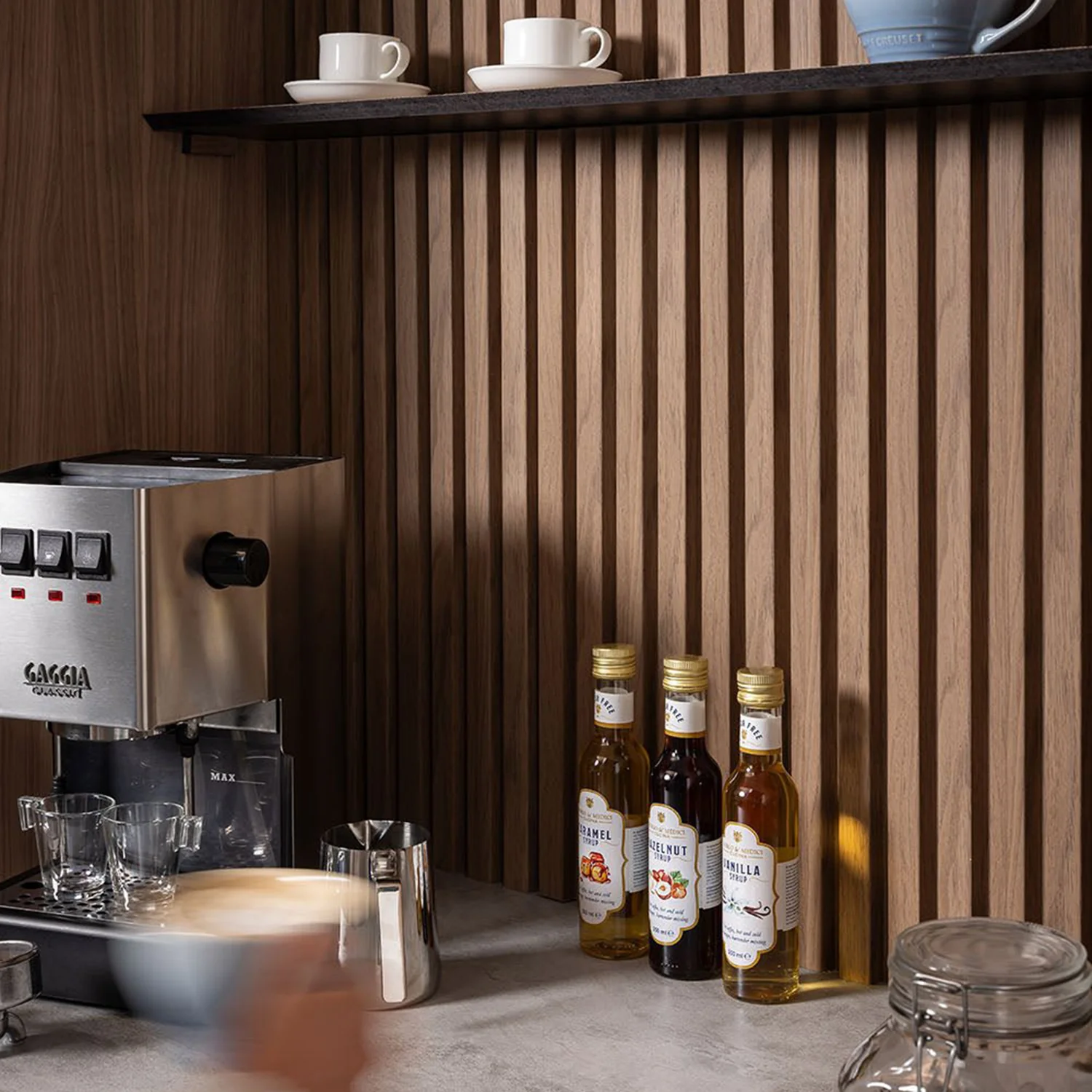 Waterproof Walnut 3D Wall Panels
