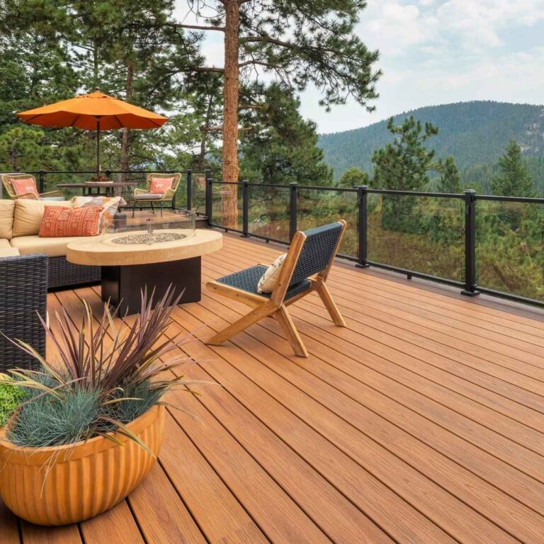 Wood Grain Deck Flooring