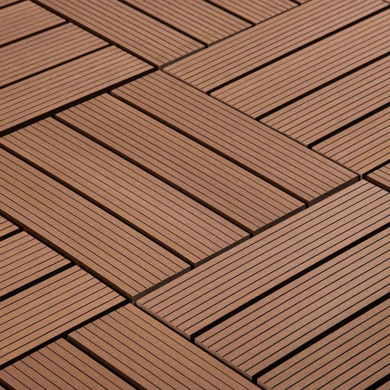 Wood Grain Deck Flooring
