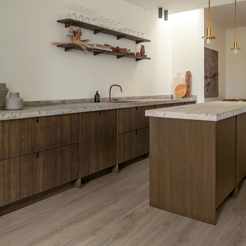Woodland oak brown Kitchen Flooring