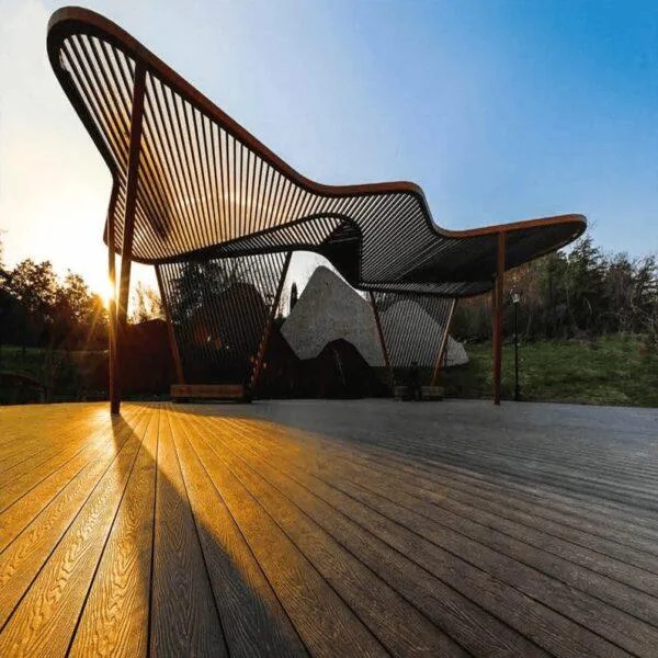 Wpc solid Deck Flooring
