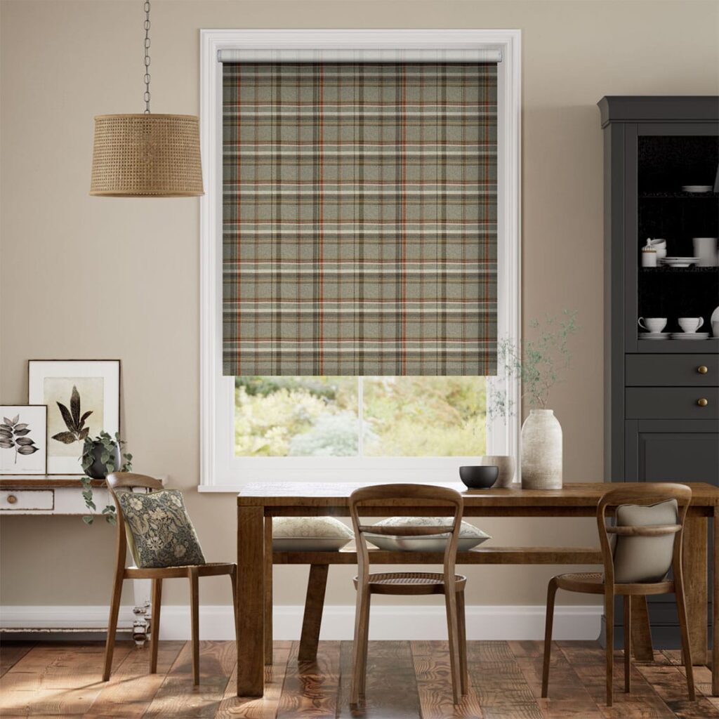 Autumn Dining Room Blinds