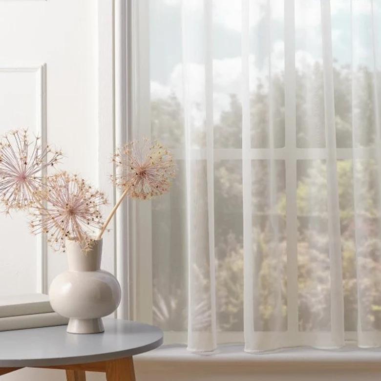 Botley Ivory Plain Net Curtains