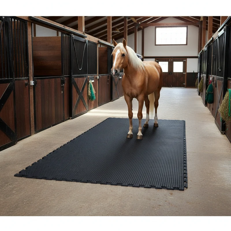 Bubbletop Rubber Stable Horse Mats