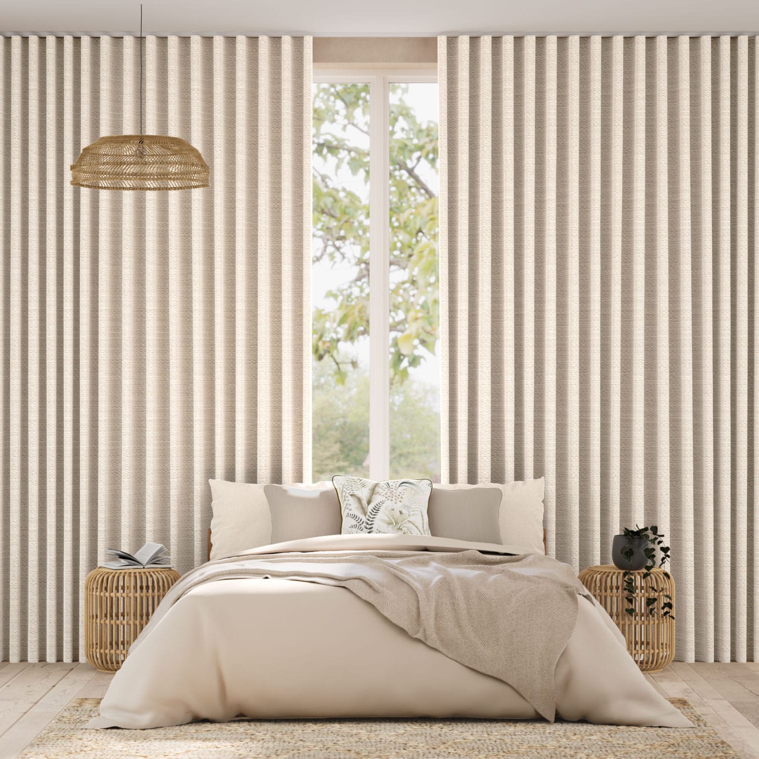 Cleo Shell Wave Curtains