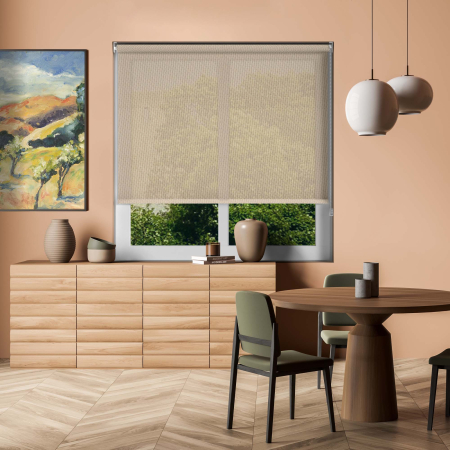 Cream Sunscreen Blinds