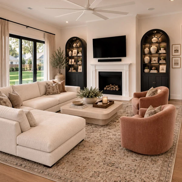 Custom Living Room Renovation