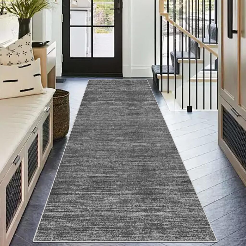 Dark Grey Corridor Runner Mat